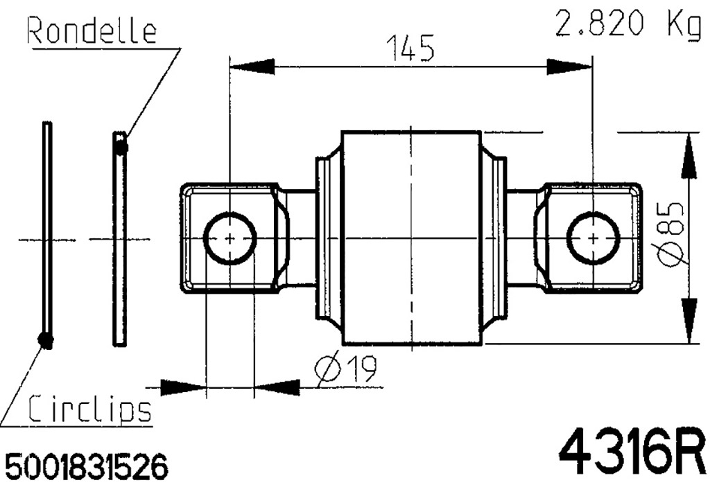 4316R